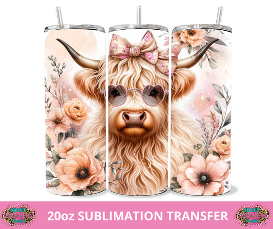 SUBLIMATION TRANSFER - CUTE COW