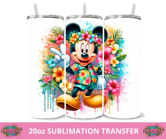 SUBLIMATION TRANSFER - SUMMER MOUSE