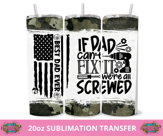 SUBLIMATION TRANSFER - IF DAD CANT