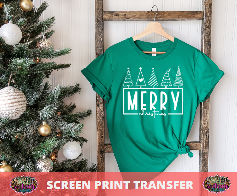 Christmas Screen Print Transfer Ready Press