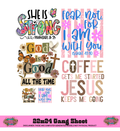 JESUS 1 - COLLECTION GANG SHEET