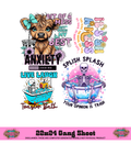 FUNNY 1 - COLLECTION GANG SHEET
