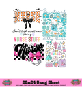 NURSE  -  COLLECTION GANG SHEET