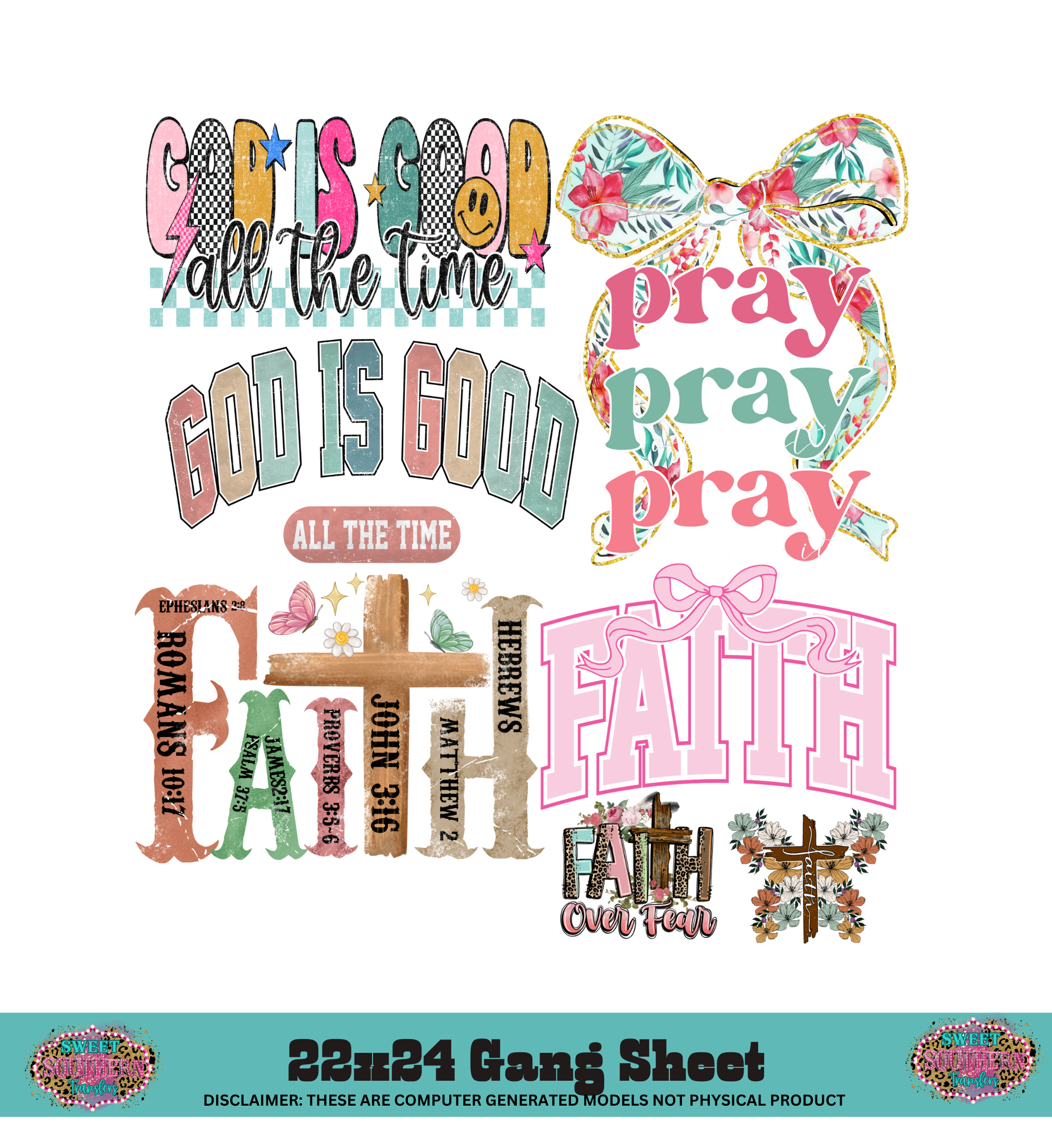 FAITH BASED GANG SHEET