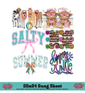 SUMMER GANG SHEET