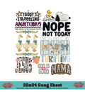 TRENDY DESIGNS GANG SHEET