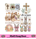 EASTER COLLECTION GANG SHEET