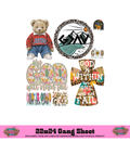 GOD 1  COLLECTION GANG SHEET