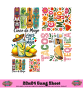 CINCO - COLLECTION GANG SHEET