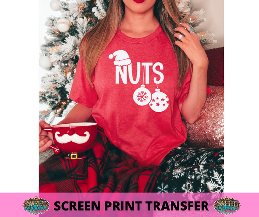 SCREEN PRINT -   (READY TO SHIP) NUTS