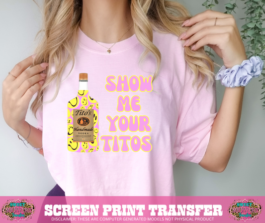 FULL COLOR SCREEN PRINT - SHOW ME YOUR SMILEY
