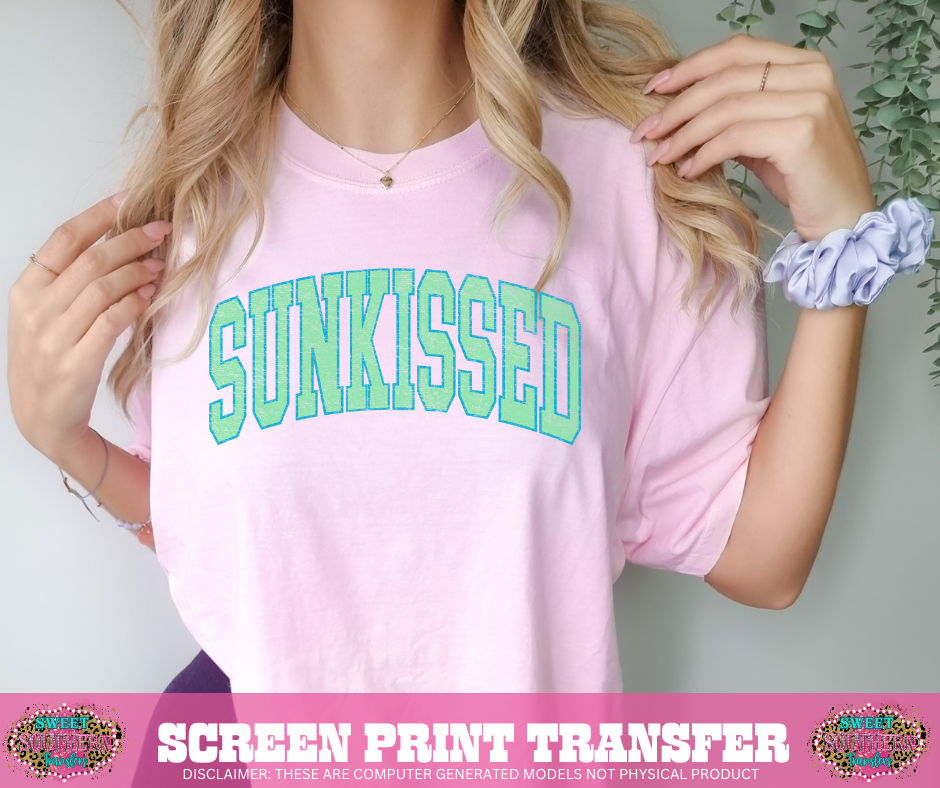 FULL COLOR SCREEN PRINT - SUNKISSED