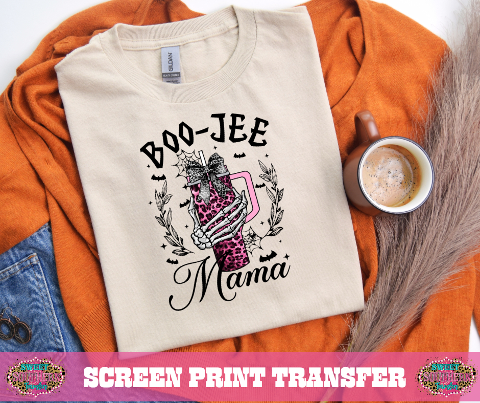 FULL COLOR SCREEN PRINT - BOO JE MAMA