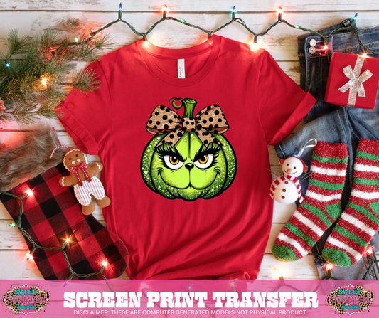 FULL COLOR SCREEN PRINT - I N S P O PUMPKIN