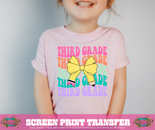 FULL COLOR SCREEN PRINT - THIRD GRADE