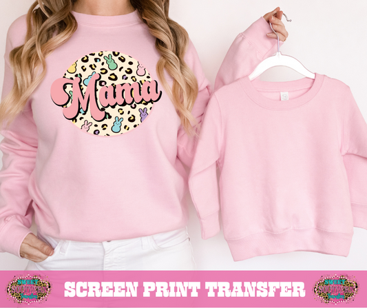 FULL COLOR SCREEN PRINT  - MAMA EASTER CIRCLE