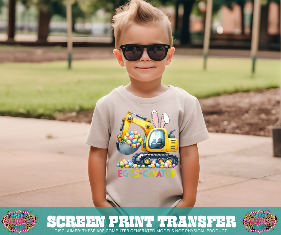 FULL COLOR SCREEN PRINT  - EGGS MACHINE KIDS