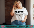 SINGLE COLOR SCREEN PRINT - PRAYER IS MY LOVE LANGUAGE