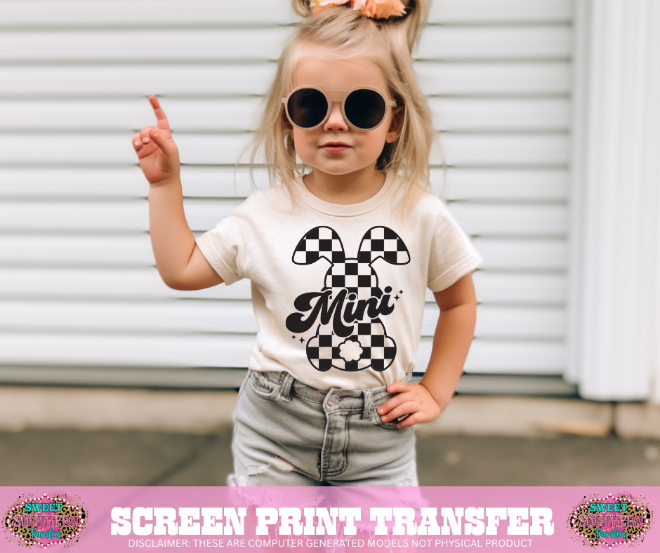 SINGLE COLOR SCREEN PRINT - MINI EASTER