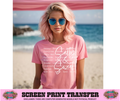 SINGLE COLOR SCREEN PRINT TRANSFER   - SALTY & SWEET