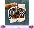 FULL COLOR SCREEN PRINT  - MAMA CAMO CHECKERED