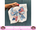 FULL COLOR SCREEN PRINT- AMERICAN PATCH BOW