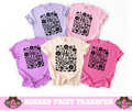 SINGLE COLOR SCREEN PRINT  - HE IS RISEN FLORAL