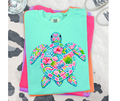 FULL COLOR SCREEN PRINT- TURTLE
