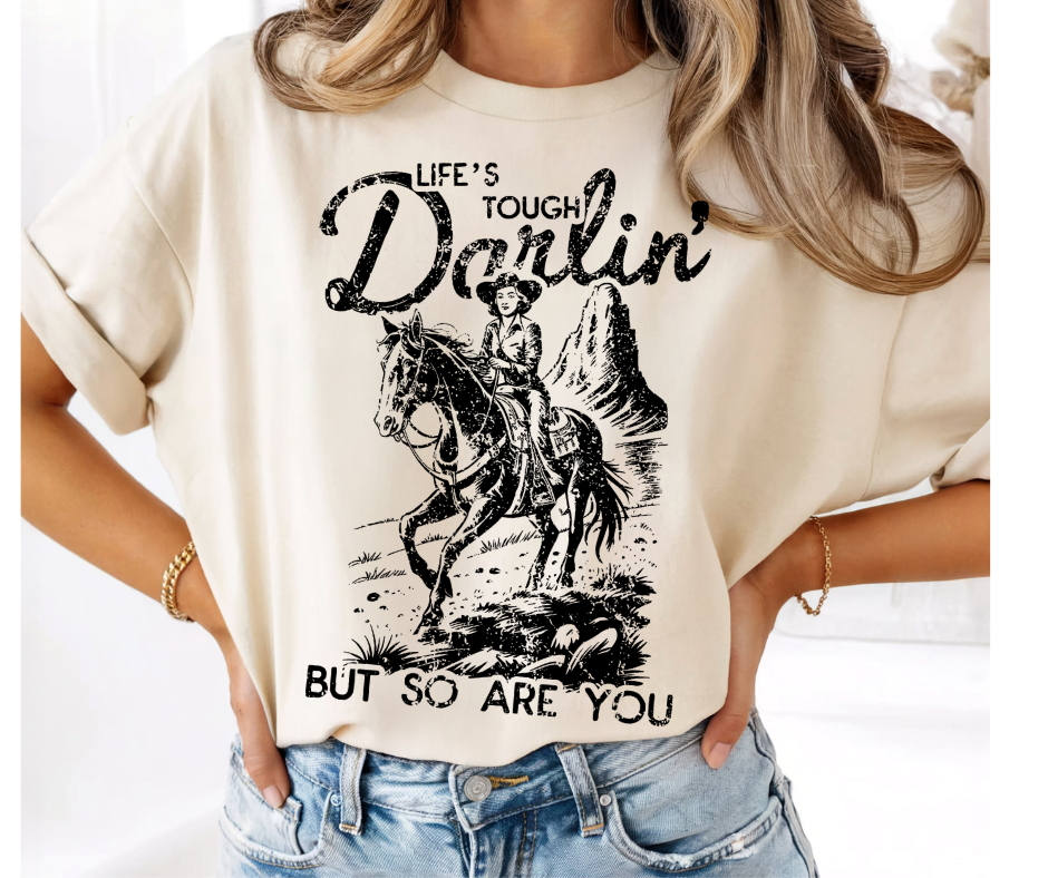 SINGLE COLOR SCREEN PRINT - DARLIN HORSE