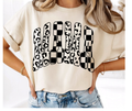 SINGLE COLOR SCREEN PRINT - MAMA DISTRESSED CHEETAH