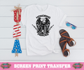 SINGLE COLOR SCREEN PRINT - HONORING OUR HEROES