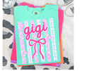 FULL COLOR SCREEN PRINT- GIGI