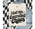 SINGLE COLOR SCREEN PRINT - I CALL THIS CONTROLLED CHOAS