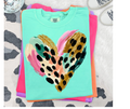 FULL COLOR SCREEN PRINT- HEART
