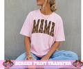 FULL COLOR SCREEN PRINT - MAMA CHECKERED