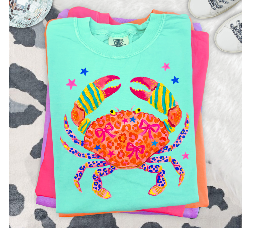 FULL COLOR SCREEN PRINT - BOW CRAB