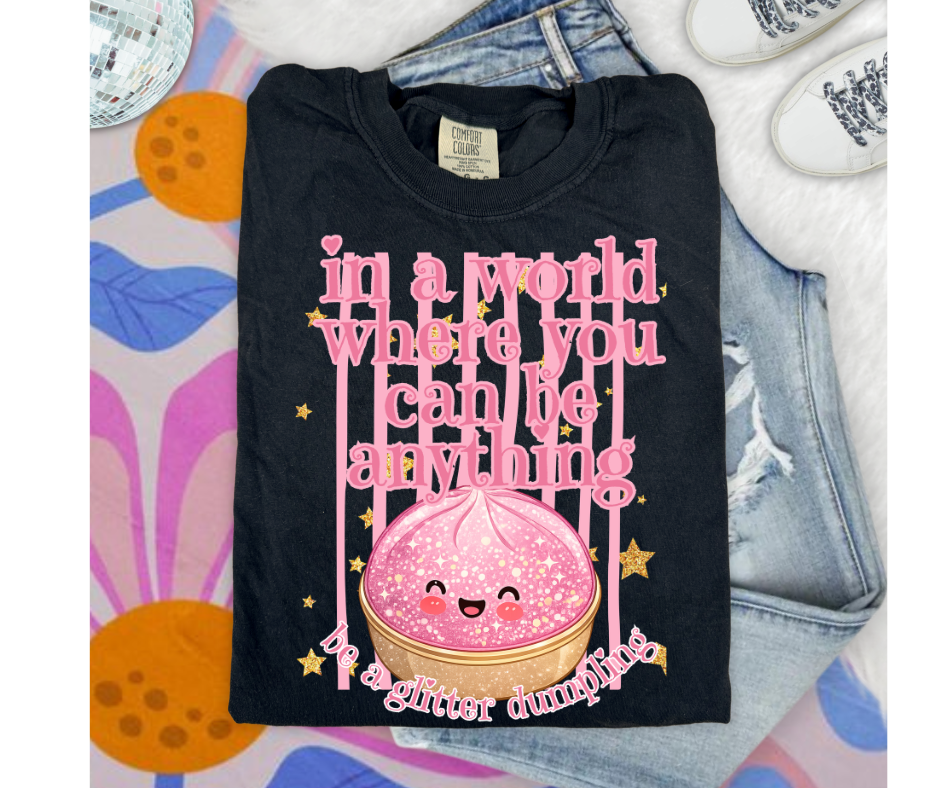 FULL COLOR SCREEN PRINT - GLITTER D