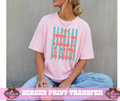 FULL COLOR SCREEN PRINT - YEEHAW AND AMEN BOW