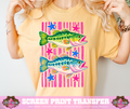 FULL COLOR SCREEN PRINT - 3 FISHES