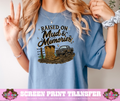 FULL COLOR SCREEN PRINT - RAISED ON MUD AND MEMORIES