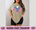 FULL COLOR SCREEN PRINT - BALD EAGLE