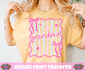 FULL COLOR SCREEN PRINT - GRANDMA STRIPES