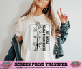 SINGLE COLOR SCREEN PRINT - CREATED WITH A PURPOSE