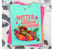 FULL COLOR SCREEN PRINT - HOTTER THAN HOOCHIE COOCHIE TIGER