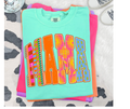 FULL COLOR SCREEN PRINT - MAMA STRIPES