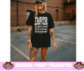 SINGLE COLOR SCREEN PRINT - PLACES I WON'T BE GOING