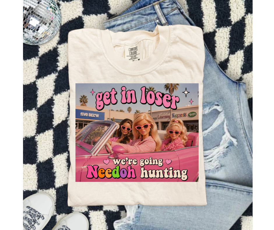 FULL COLOR SCREEN PRINT - GET IN LOSER