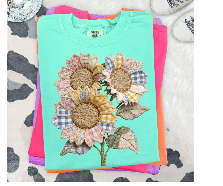 FULL COLOR SCREEN PRINT - SUNFLOWER PATCH