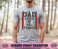 FULL COLOR SCREEN PRINT - DAD FIXER OF ALL THINGS