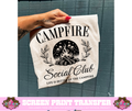 SINGLE COLOR SCREEN PRINT - CAMPFIRE
